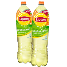 Lipton green citrus sparkling